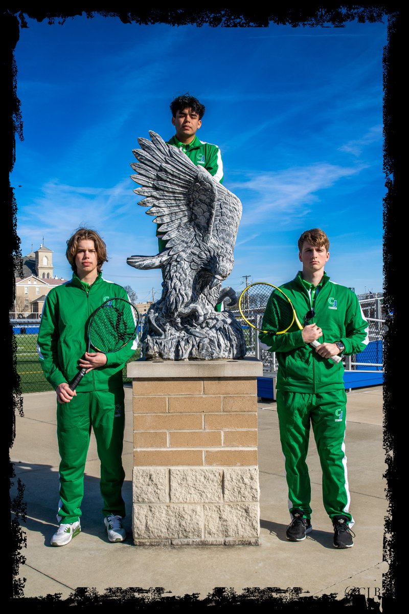 CJ Men's Tennis Seniors 2023.  <a href="/CJEaglesSports/">CJ Athletic Office</a> <a href="/cjeaglestennis/">CJEaglesTennis</a>