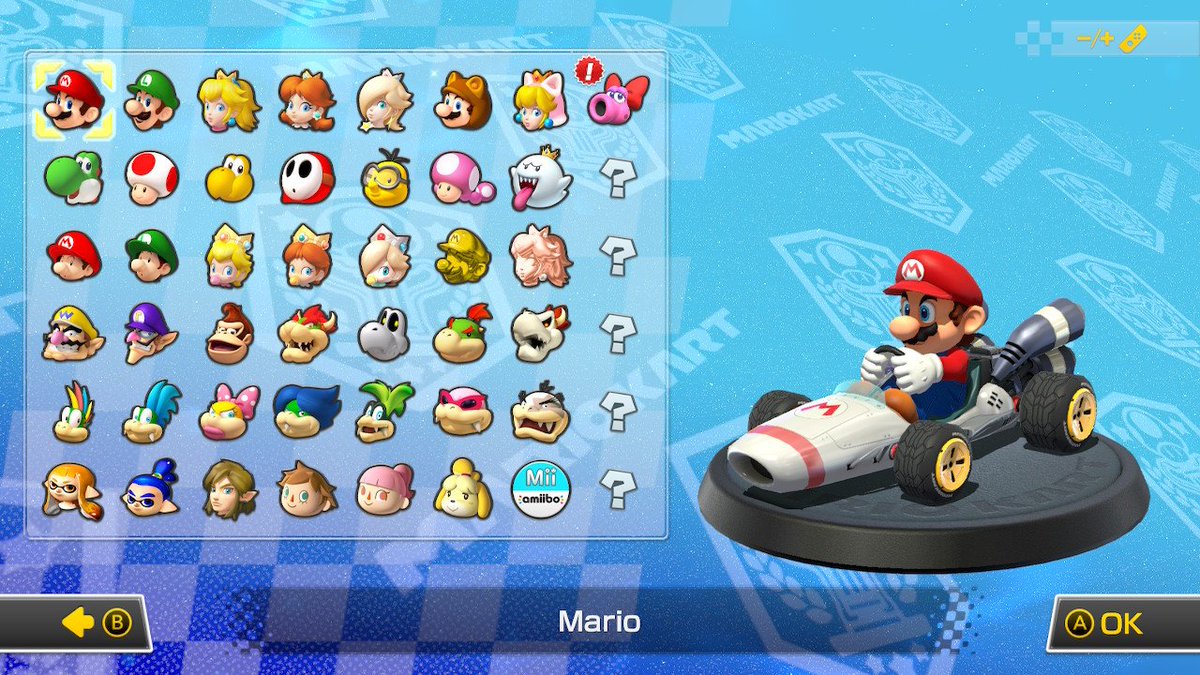 Nintendeal's tweet image. What are your predictions for the final 5 character slots in Mario Kart 8 Deluxe? bit.ly/3SMirbD