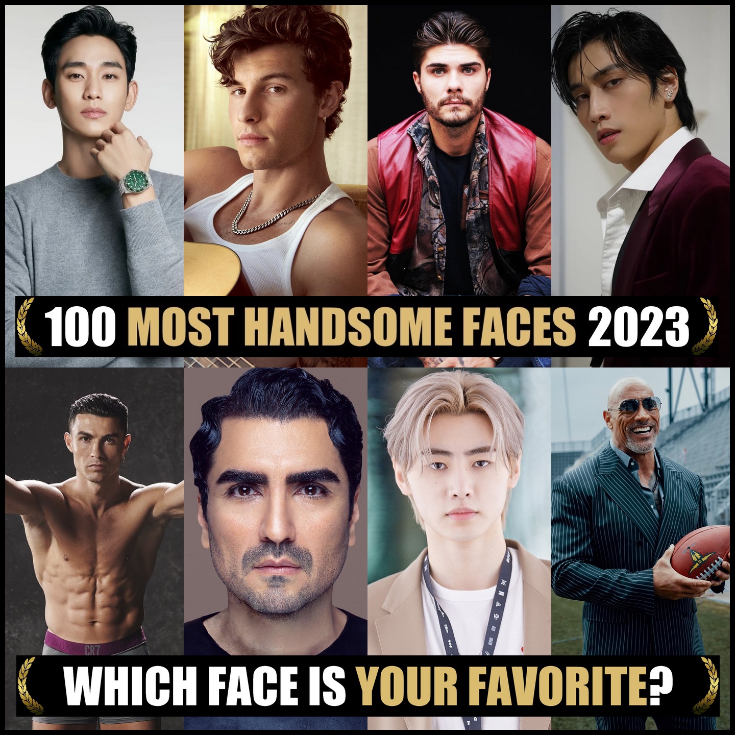 TC Candler on Twitter "Nominations for The 100 Most Handsome Faces of 2023. Congratulations to