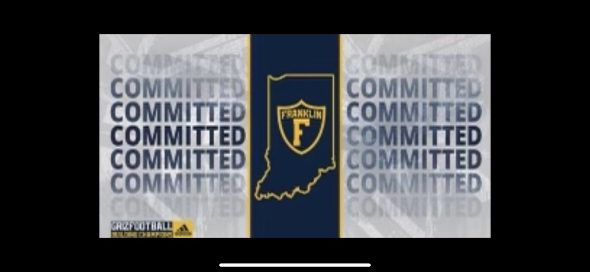 First, I want to thank my parents for blessing me with many opportunities. I also want to thank my coaches for giving me the opportunity to play football. Today I am officially committing to <a href="/FCGrizFootball/">Franklin College Football</a>!! GO GRIZ <a href="/LJBronchoFB/">Lafayette Jeff Football</a> <a href="/CoachShanley/">Pat Shanley</a> <a href="/TheCoachHendo/">Coach Henderson</a> <a href="/AlanHensell/">Alan Hensell</a>