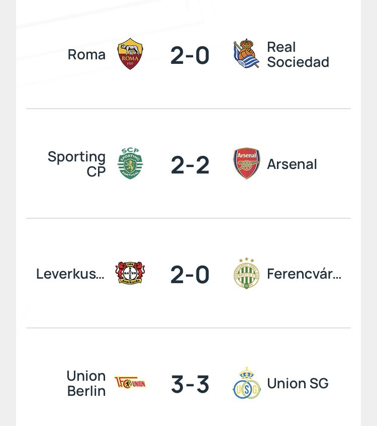 PaulPaulpi's tweet image. Así quedó la jornada de hoy de #UEFAEuropaLeague #RoundOf16 #FirstLeg 😬👊🏼⚽️