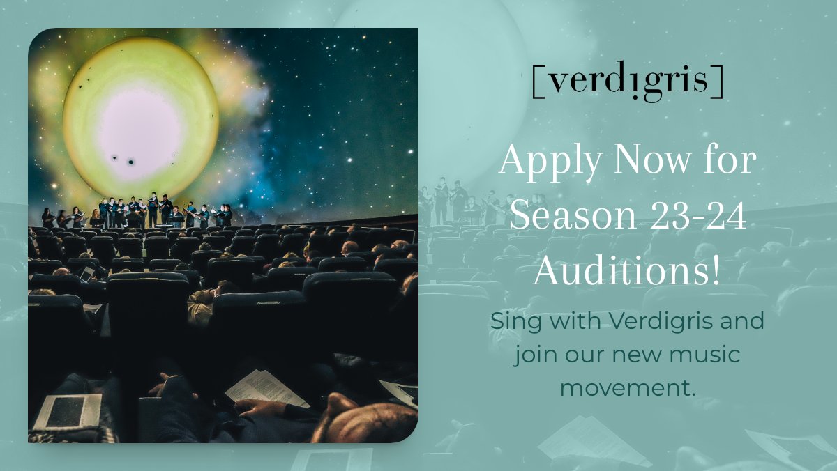 Verdigris 23-24 Auditions: Apply Now 🎵 - mailchi.mp/01c55b562c25/v…