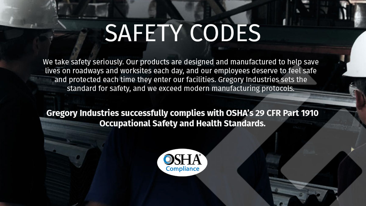 Gregory Industries on Twitter "We are committed to safety. That's why