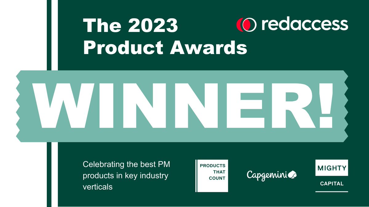 redaccess_io's tweet image. Thrilled to announce that @redaccess_io has received the 2023 Product Award in the B2B Tech category, hosted by @ProductsCount in partnership with @MightyCapital &amp;amp; @Capgemini.

#productsthatcount #futureofwork #hybridworksecurity #browsersecurity #browsingsecurity #securebrowser