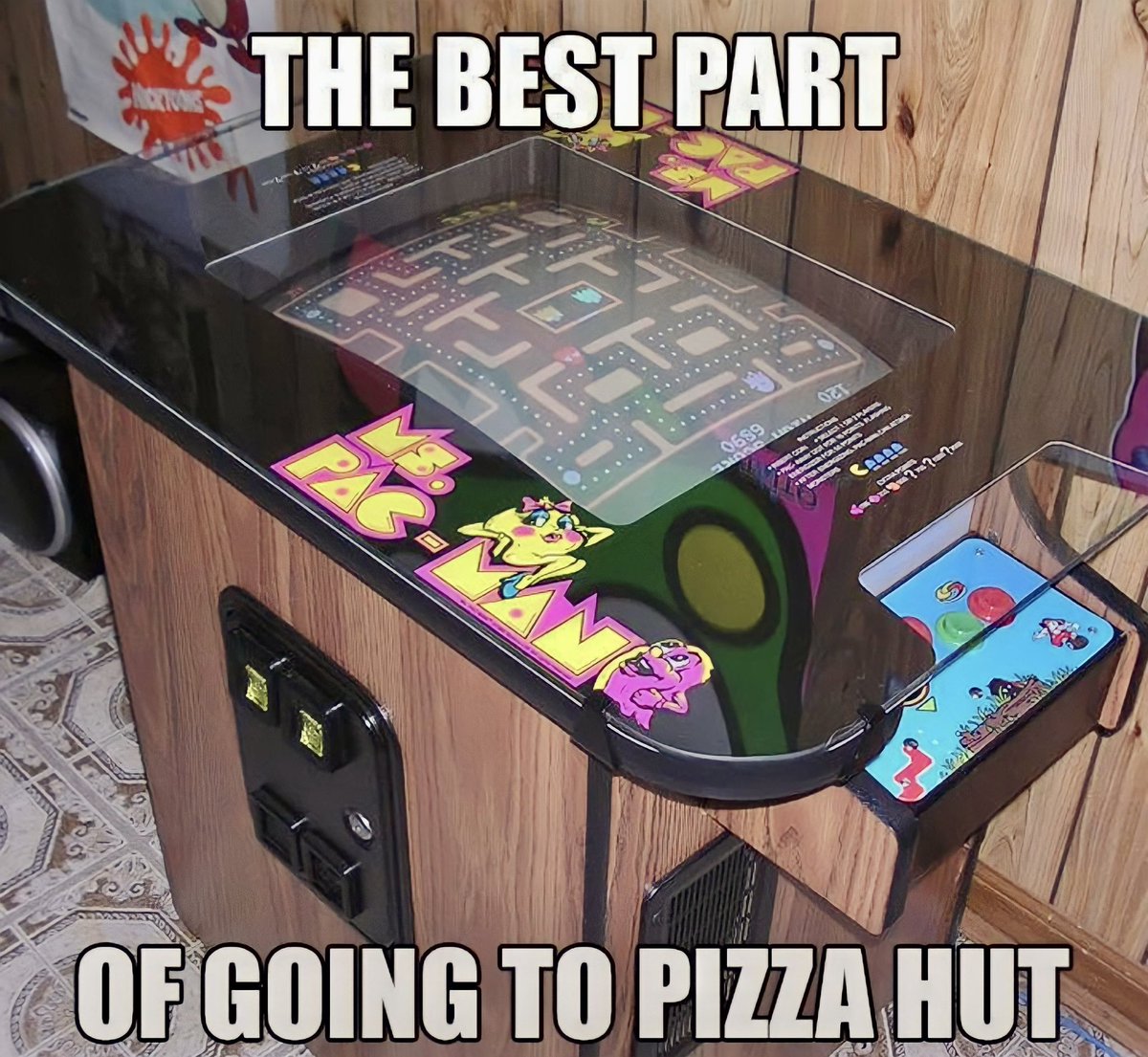 #80s #Pizzahut #vintage80s #80snostalgia #PacMan #videogames #retro
