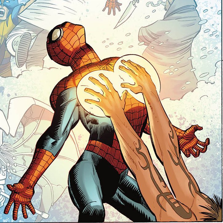 RT @jokergatack: Real panel from the newest issue of Spider-Man https://t.co/mDBiiLVq58