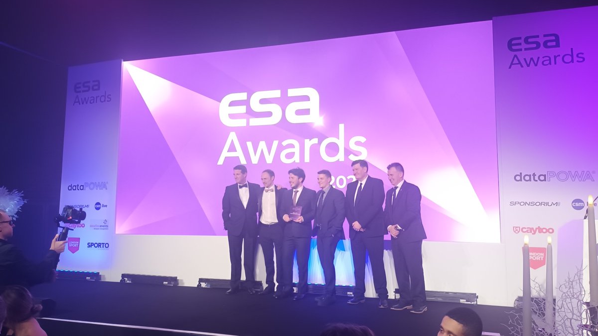 datapowa (@data_powa) on Twitter photo Our COO Stephen O'Malley presents the <a href="/EuropSponsAssoc/">European Sponsorship Association (ESA)</a> Awards prize for 'Best Sports Sponsorship €1m+' to eBay and EFL for Small Businesses United. Our COO Stephen O'Malley presents the <a href="/EuropSponsAssoc/">European Sponsorship Association (ESA)</a> Awards prize for 'Best Sports Sponsorship €1m+' to eBay and EFL for Small Businesses United.