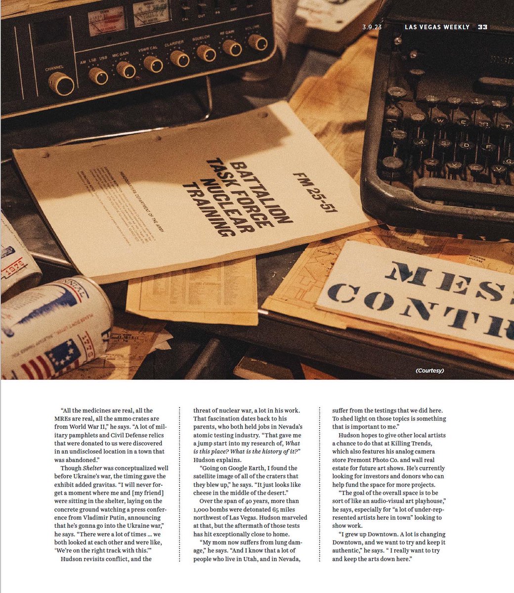 I sat down and spoke with the <a href="/lasvegasweekly/">Las Vegas Weekly</a> about my new project shelter <a href="/killingtrends/">Killing Trends</a> in downtown, Las vegas. I want to say a big thank you to @allaleamber for writing this piece. lasvegasweekly.com/ae/fine-art/20…