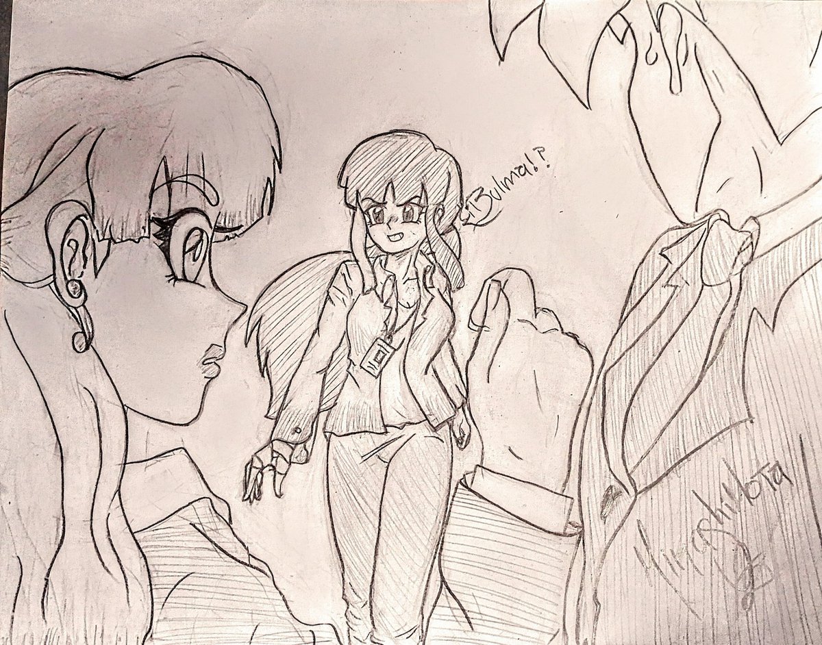 mikachan2016's tweet photo. ¿Que tal estuvo el dibujo? 
#MikaChan #Milk #ChiChi #Goku #GoChi #50SombrasDeSon https://t.co/AEUDqLopML
