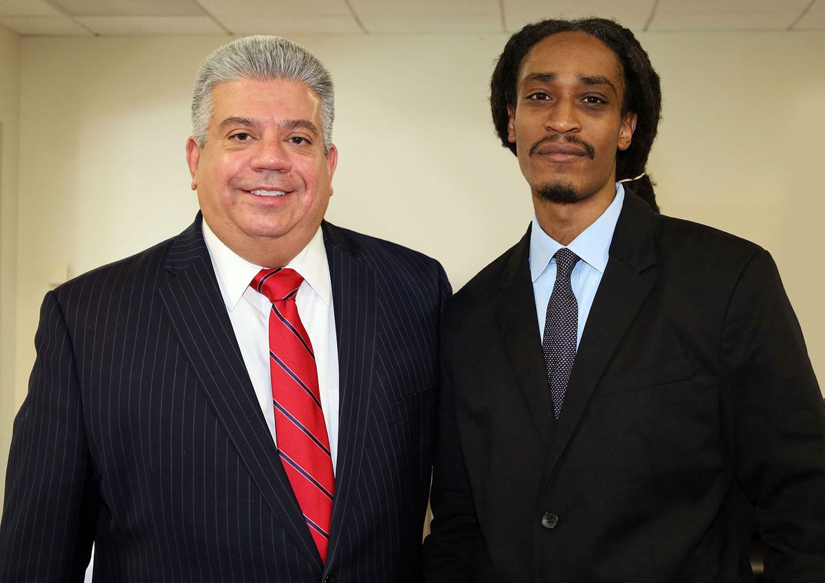 BrooklynDA's tweet photo. ICYMI: Sheldon Thomas, 35, was exonerated today after serving over 18 years in prison based on a witness identification of a different person with the same name. This vacatur is part of my continued commitment to correct past injustices in our borough. https://t.co/VwPAzhOaT9 https://t.co/BV4FUMbHJ6