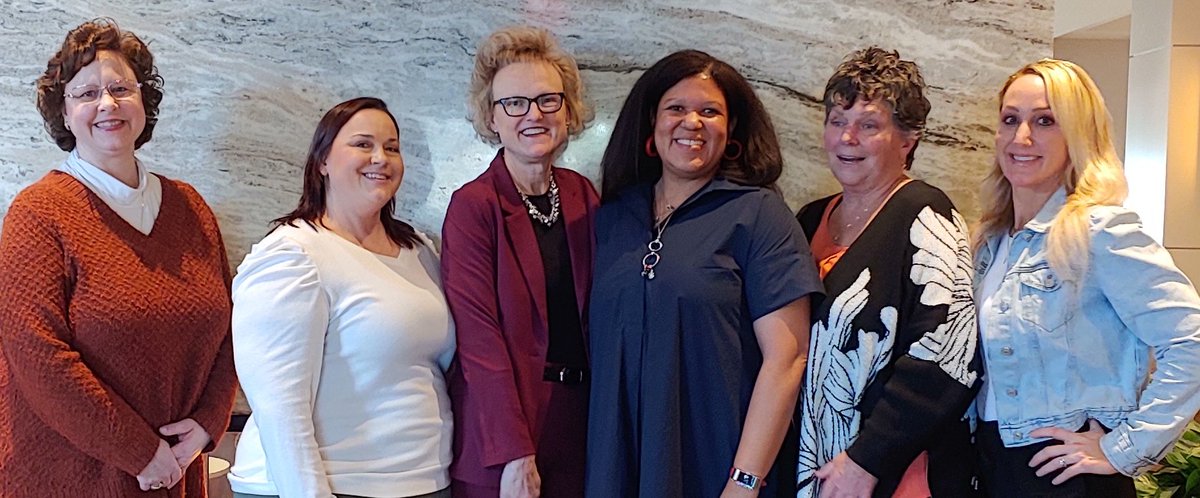 Ravenna School District Leadership attending the BASA Women's Conference.  #LeadWithLove #BeTheDuck