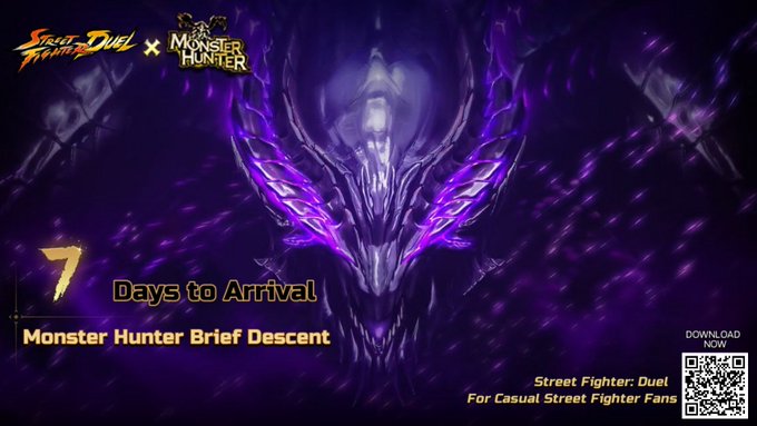 Look a Monster Hunter event in SF Duel! #streetfighterduel #MonsterHunter #Capcom   Street Fighter: Duel<a href="/tag/streetfighterduel"class="tags">#streetfighterduel</a><a href="/tag/capcom"class="tags"><span>#capcom</span></a><a href="/tag/monsterhunter"class="tags"><span>#monsterhunter</span></a>