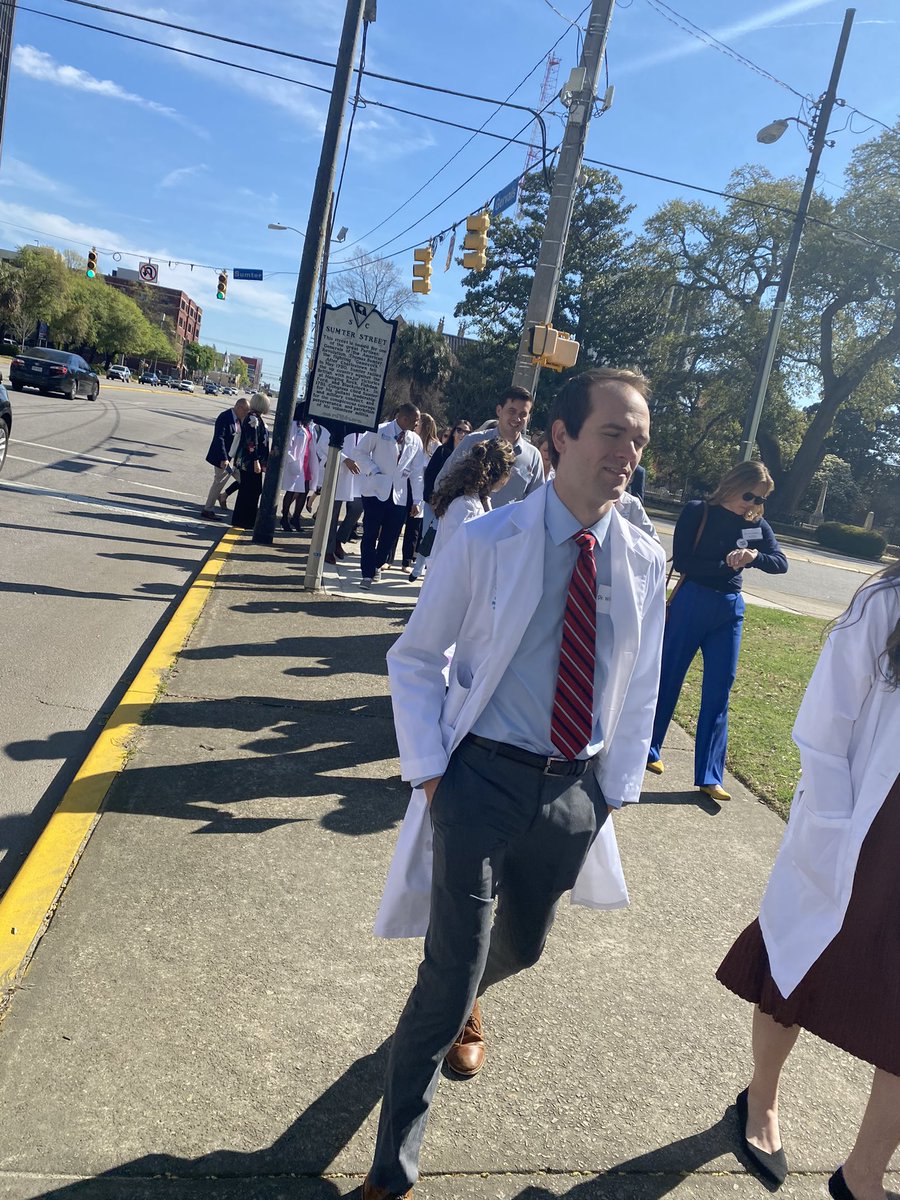 How many #tweetiatricians crossing the road does it take to convince SC legislators to #PutKidsFirst? 
(Lots!) 

Thanks for coming, everyone!
@SC_AAP 
#SCAAPADVOCACYDAY