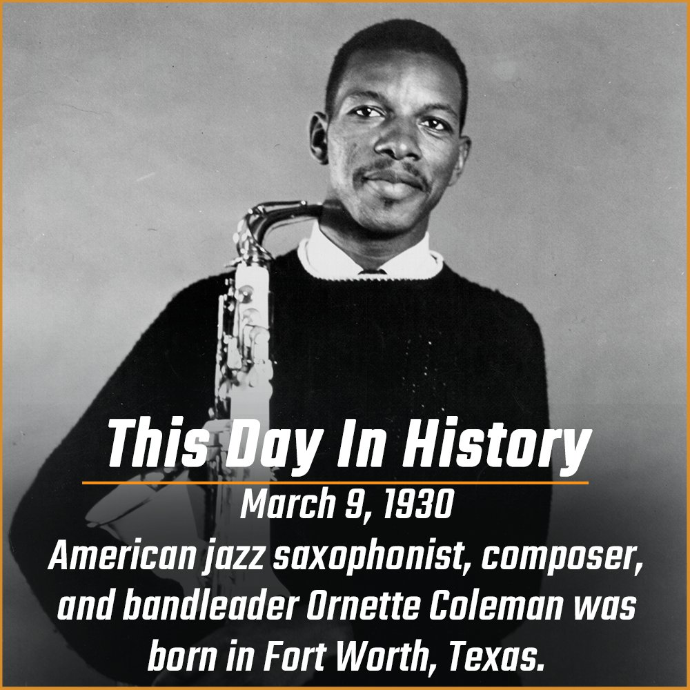 Happy birthday, Ornette Coleman. We love the sweet sound of music. 