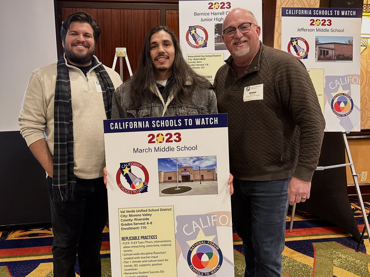 Please help us congratulate the newly minted California Schools to Watch <a href="/MarchMavericks/">March Mavericks</a> 🙌👊
