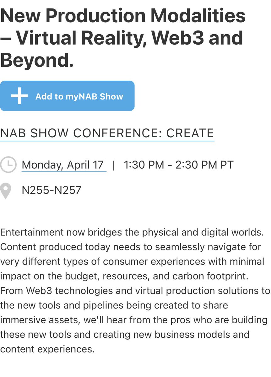 We’re honored to join @ChristinaHeller Dan Urbach @The_JessLauren for @NABShow 2023!!! #metastage #iel #towhomitmayconcern #NABShow #THETADROP #thetanetwork