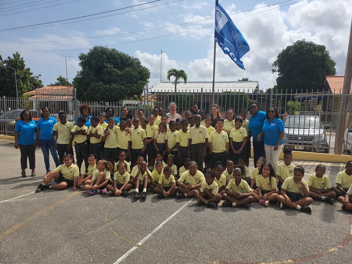 A very warm and inspiring welcome at ⁦<a href="/UNESCO/">UNESCO 🏛️ #Education #Sciences #Culture 🇺🇳</a>⁩ School Emmy Berthold on #Curaçao which shows how ⁦<a href="/UNESCO/">UNESCO 🏛️ #Education #Sciences #Culture 🇺🇳</a>⁩ inspires people of all ages! ⁦<a href="/NLatUNESCO/">Netherlands at UNESCO</a>⁩