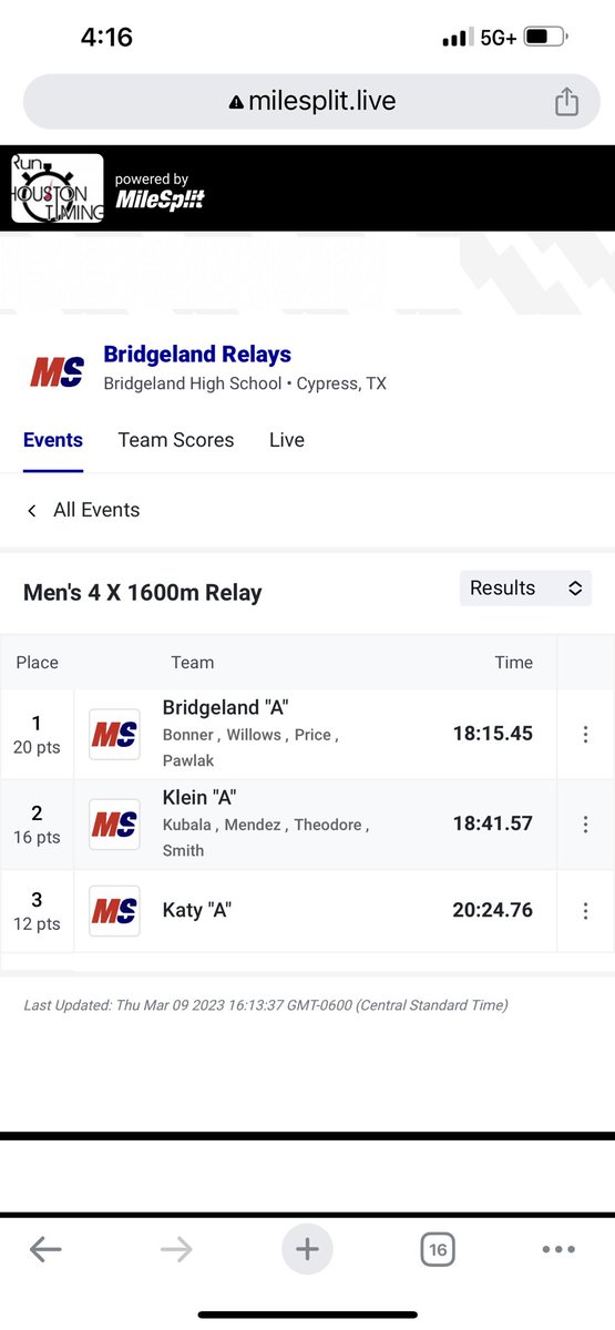 Bridgeland TFXC tweet media