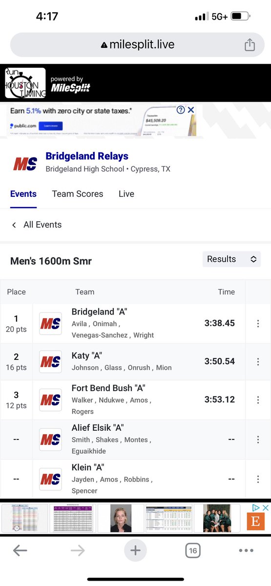 Bridgeland TFXC tweet media
