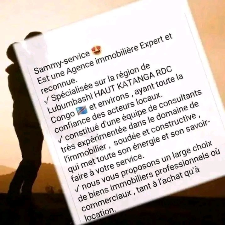 ServiceSammy1's tweet image. Invest In Congo 🇨🇩🇨🇩
Become an owner from $30,000. 
✓ this is where I started; with an impeccable parcel of $25,000 on rue 3 UPEMBA
✓ Both of my parents during their lifetime; among their golden advice, they emphasized the investment by buying impeccable plots. (Built, resell