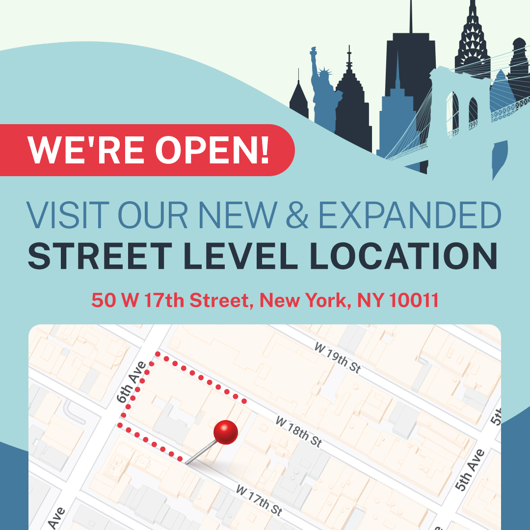 Check out our new location in NY!