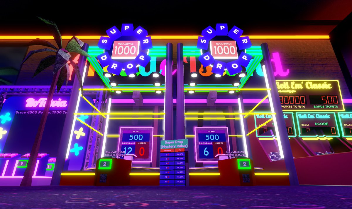 🌴 Arcade Island 2.5 features not one... BUT TWO SUPER DROPS???🤯🤯🤯

I guess that means you can see who gets the MEGA BONUS first! 🤑🎟️

Keep an eye out for MARCH 17TH!!! See you then. 😉