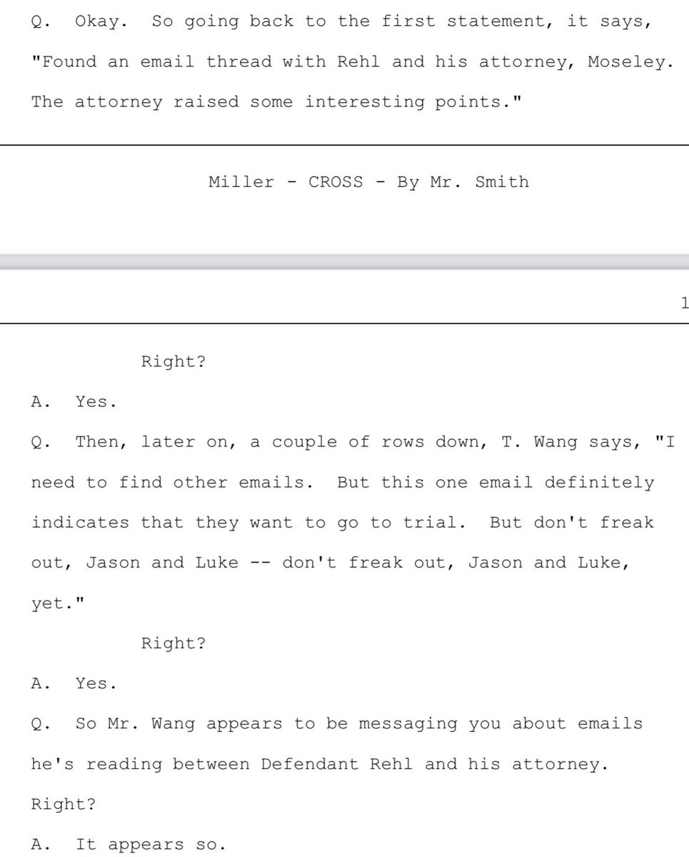 I’m going to keep posting stuff here from the clown show in Judge Tim Kelly’s courtroom for Proud Boys trial. Here is sworn testimony from now compromised FBI agent on the case who admitted FBI read emails between a defendant and his attorneys. Just WOW