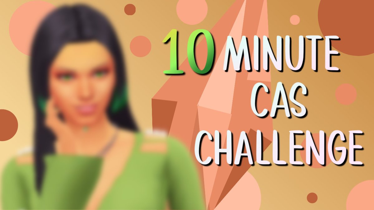 10-MINUTE CAS CHALLENGE!! Stressful, but fun!

Thank you @Jawdzzzz for creating this fun challenge and @ginovasims for tagging me! 

I now tag @HeraldSims @juliiberry1 @TheLazyKiwi_ and @SimBexBlue to do it!!

#Sims4 #Sims4CAS #Sims4CASChallenge #Sims4CC #thesims4cc  #TheSims4