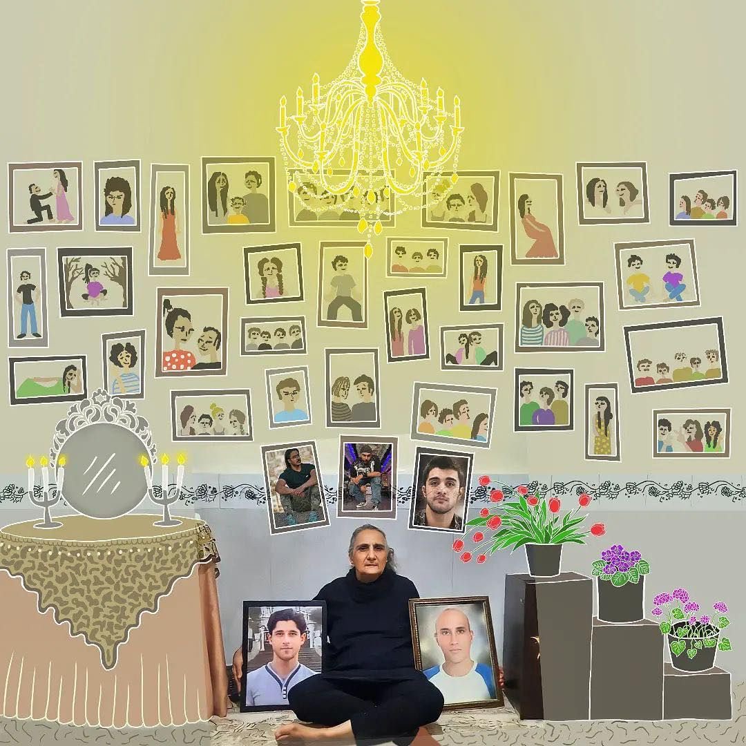 35anj's tweet photo. برای گوهر عشقی، که خیلی وقته دیگه فقط مادر ستار بهشتی نیست.

#مهسا_امینی
#ستار_بهشتی https://t.co/1a9vs3PRN3