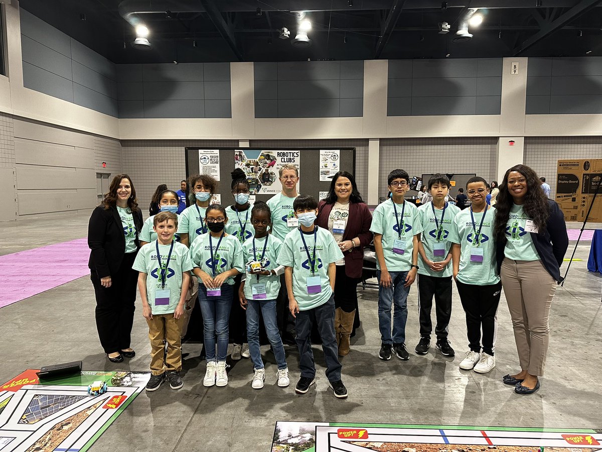 We are so excited to represent @VanceCoSchools, @VCSCFI  @AYCOCKSCHOOL @StemEarly at @ncties. Our #RoboVance students did an outstanding job and were well received! Way to go everyone!