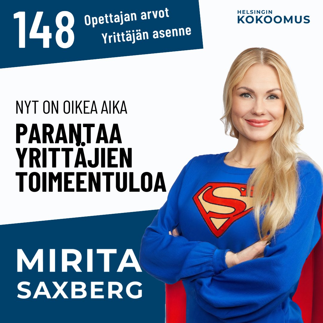 MiritaSaxberg's tweet image. Seuraavan hallituksen uudistettavaa: yrittäjien eläkejärjestelmä. Sosiaaliturvaa yrittäjä käyttää harvoin muuta kuin perhevapailla. Nyt YEL hidastaa suomalaisen moottorin vauhtia käsijarrun lailla. Eläkemaksu on monelle yrittäjälle hukkaan heitettyä rahaa @KokoomusHki #vaalit23