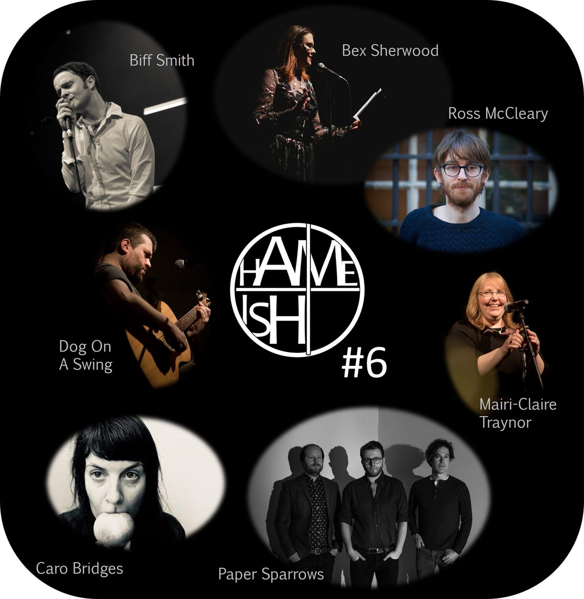 Check out our shiny flyer! Hame-ish 6 is <a href="/GCP_Edinburgh/">Grassmarket Community Project</a> on Sat 8th April. We've also put up a limited number of early bird tickets... hameish6.brownpapertickets.com