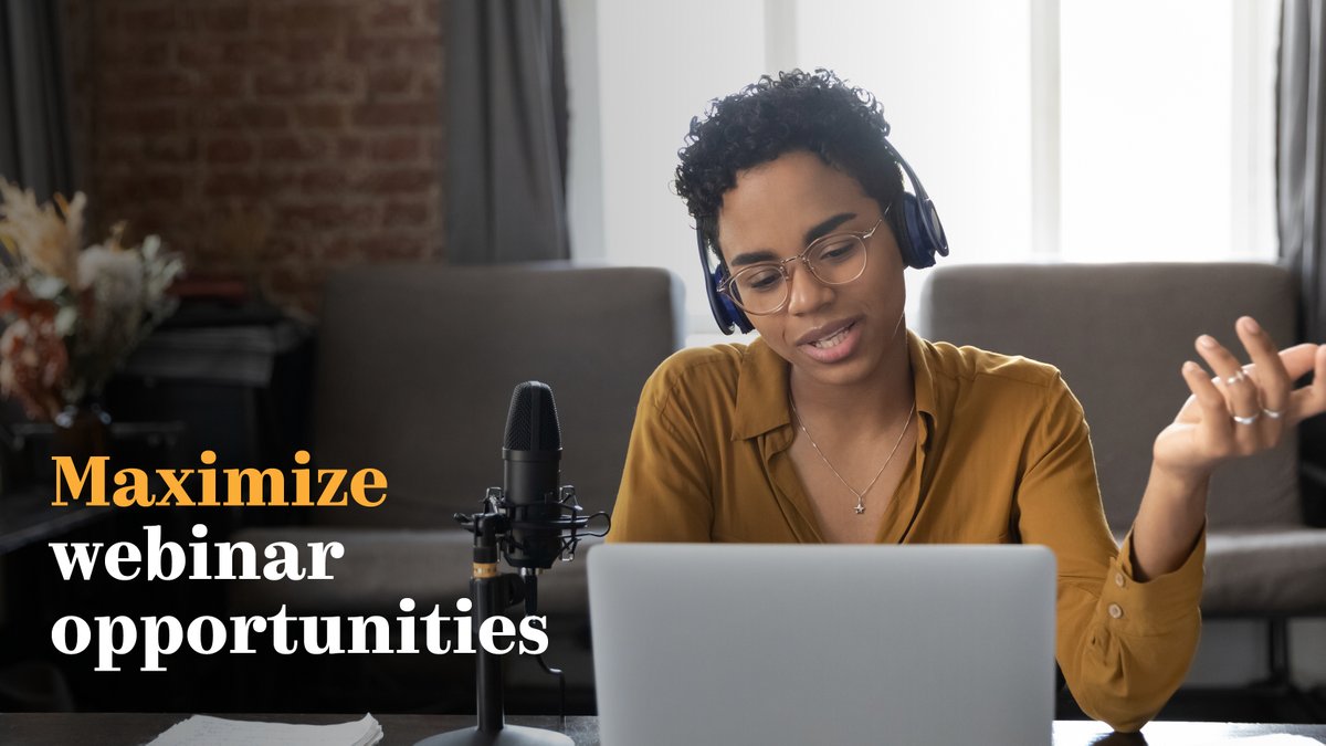 Don’t stress over appearance on camera! We offer a host of advice when it comes to webinar success. Could these help you with your next online meeting?buff.ly/3F69Uuu #onlinemeeting