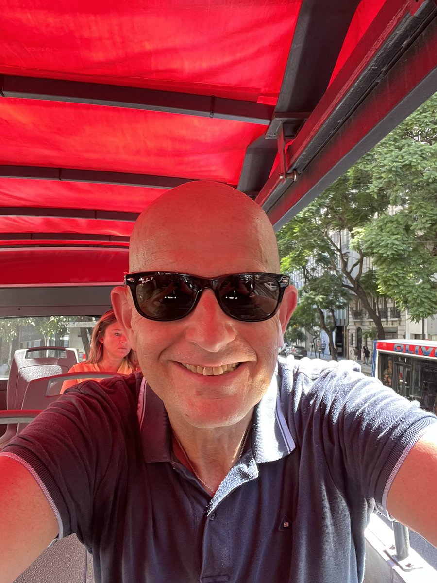 garybembridge's tweet photo. Been doing mix of hop-on hop-off bus and lots of walking today here in Buenos Aires. It’s been very hot and loving it! #hoponhopoffbus #BuenosAires https://t.co/wnK2ru6gIL