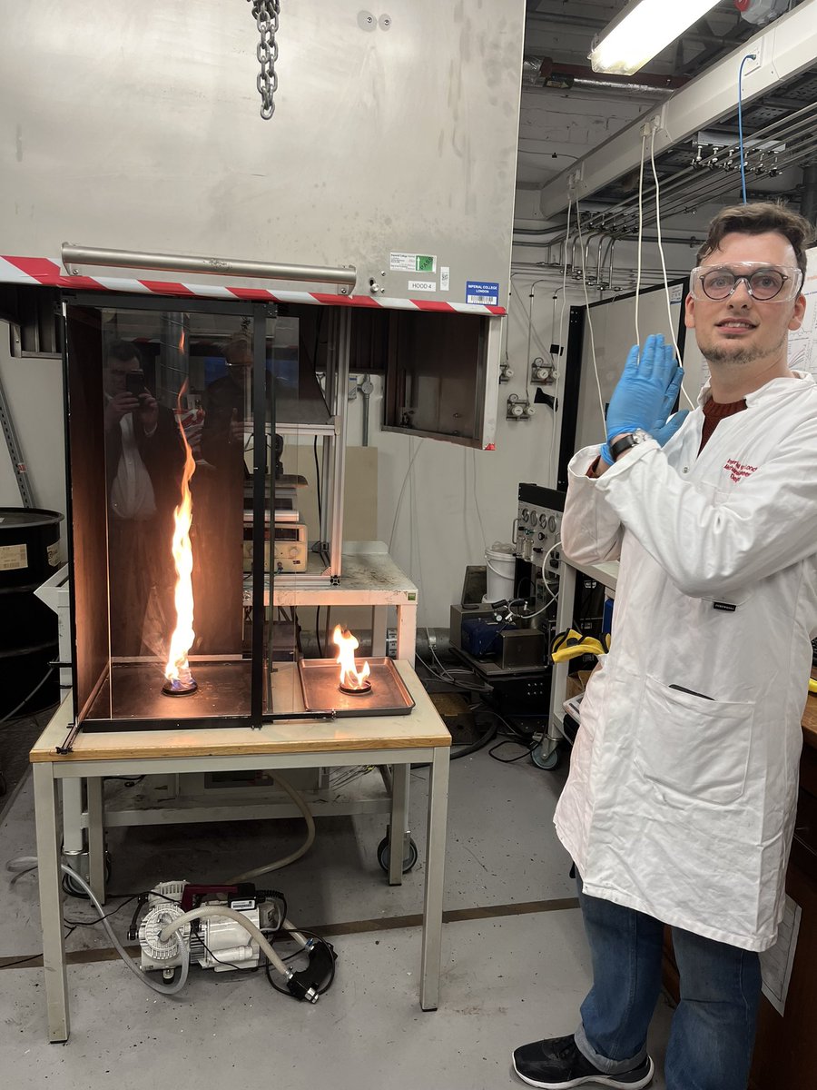 FireTrigon's tweet image. We were even invited into their fire lab! 

Thank you - it’s wonderful to collaborate with you!

#firescience #fireresearch #collaboration 
#researchpartner #scholarship