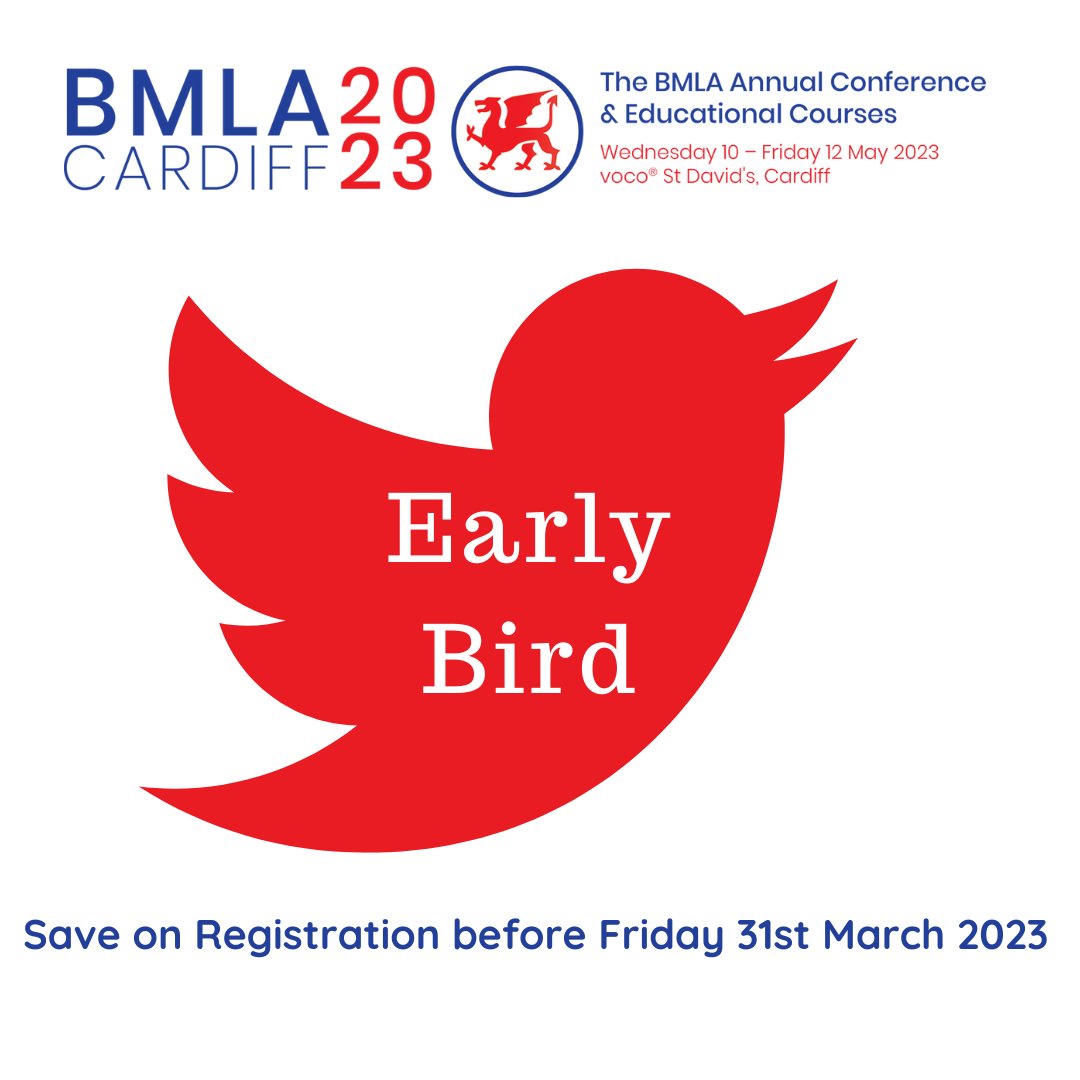 TheBMLA's tweet photo. #BMLA2023 is a truly fantastic educational event and we want to ensure it remains accessible to anyone within the laser community. 

Save on your conference registration fees 10 - 12 May 2023 Cardiff  https://t.co/5pSJFFbUW4
#laserexpert #LASERS #laserconference https://t.co/qa2rSG0lqo