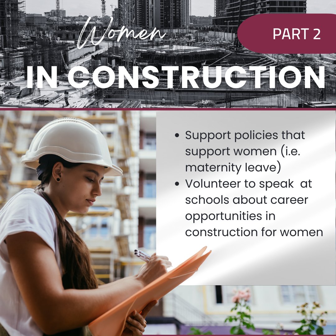 Fun Fact: Women made up 7.5% of of construction leaders in 2019. Women hold executive and managerial positions in 44% of the la...
#allysafety #womeninconstruction #womensmonth #women #empowerment #construction #safety #ehs #improvement #equality #genderequality #breakingbarriers