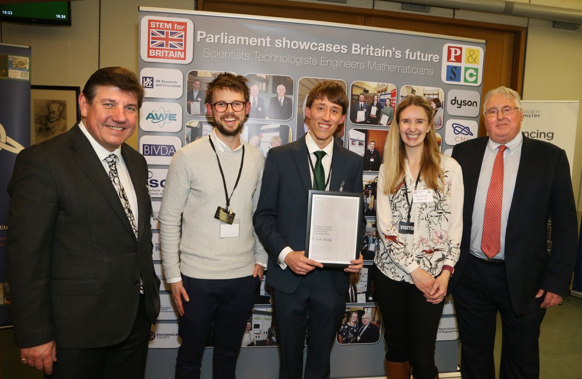 Thanks <a href="/LilianGreenwood/">Lilian Greenwood</a>! Fantastic day - many thanks to <a href="/STEM4Brit/">STEM for Britain</a>. Truly honoured to receive 1st place in the <a href="/Dyson/">Dyson</a> Sustainability Awards - very grateful to God. Huge thanks and credit to my supervisors <a href="/AndreaLaybourn/">Dr Andrea Laybourn @andrealaybourn.bsky.social</a> @Dr_Ifty_Ahmed @FerrariBecca @CDTSusChem @UoNEngineering