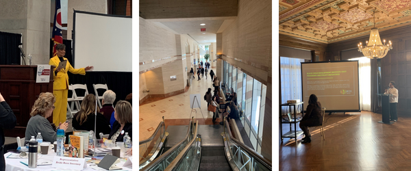 GroundworkOhio's tweet photo. WOW. We were so energized by the 400 advocates for children and families who filled the Ohio Statehouse yesterday for a day of learning and advocacy. Thanks to @BlahaOsborne of @pn3policy and keynote @SoniaMManzano. We heard so many BIG voices for Ohio's youngest! #advocacyday https://t.co/wmLRaM2DIY