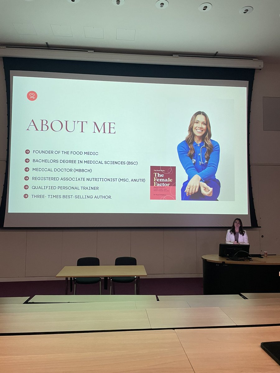 ✨Thank you @Thefoodmedic for an incredibly insightful talk, Q & A and all round interesting conversation surrounding females in science! A really inspiring and eye opening talk @NutritionRoe #Nutritionstudent