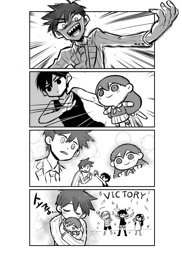 🧺? '히로…히로… 부탁이야… 원래의 상냥했던 히로로 돌아와줘…(가성)'
🍳 '마리…'
세계는 평화를 되찾았다.