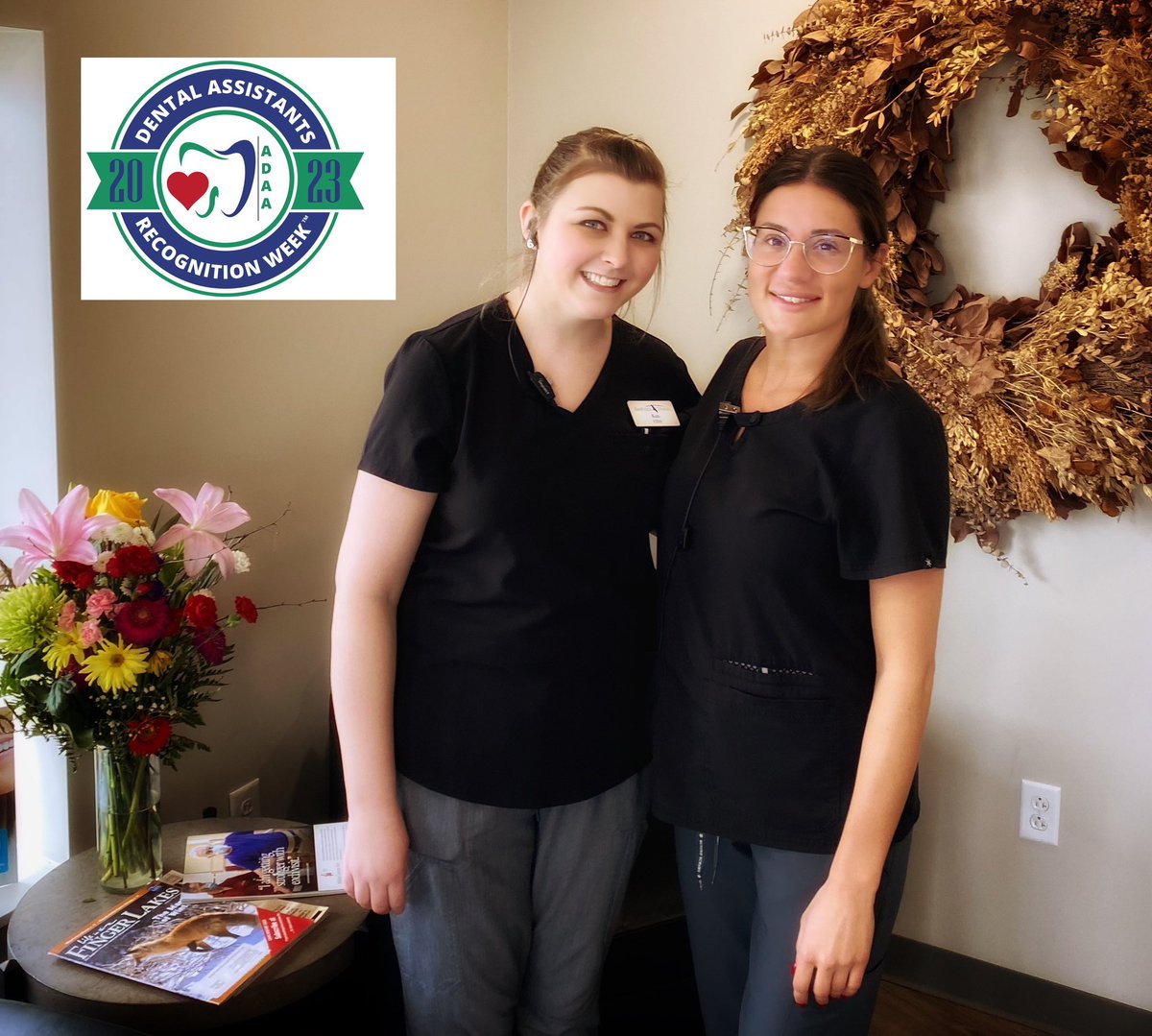 This week we’re celebrating our two favorite dental assistants, ⭐️Kati⭐️ and ⭐️Sara⭐️ The hard work they put in day in and day out has contributed to the success of BayRidge Dental. We are so blessed to have them on our team. 💗🦷💗  #DARW2023 #ROC #WebsterNY #RochesterNY