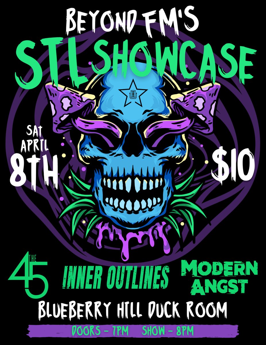 Showcase at Blueberry Hill on Saturday April 8th!