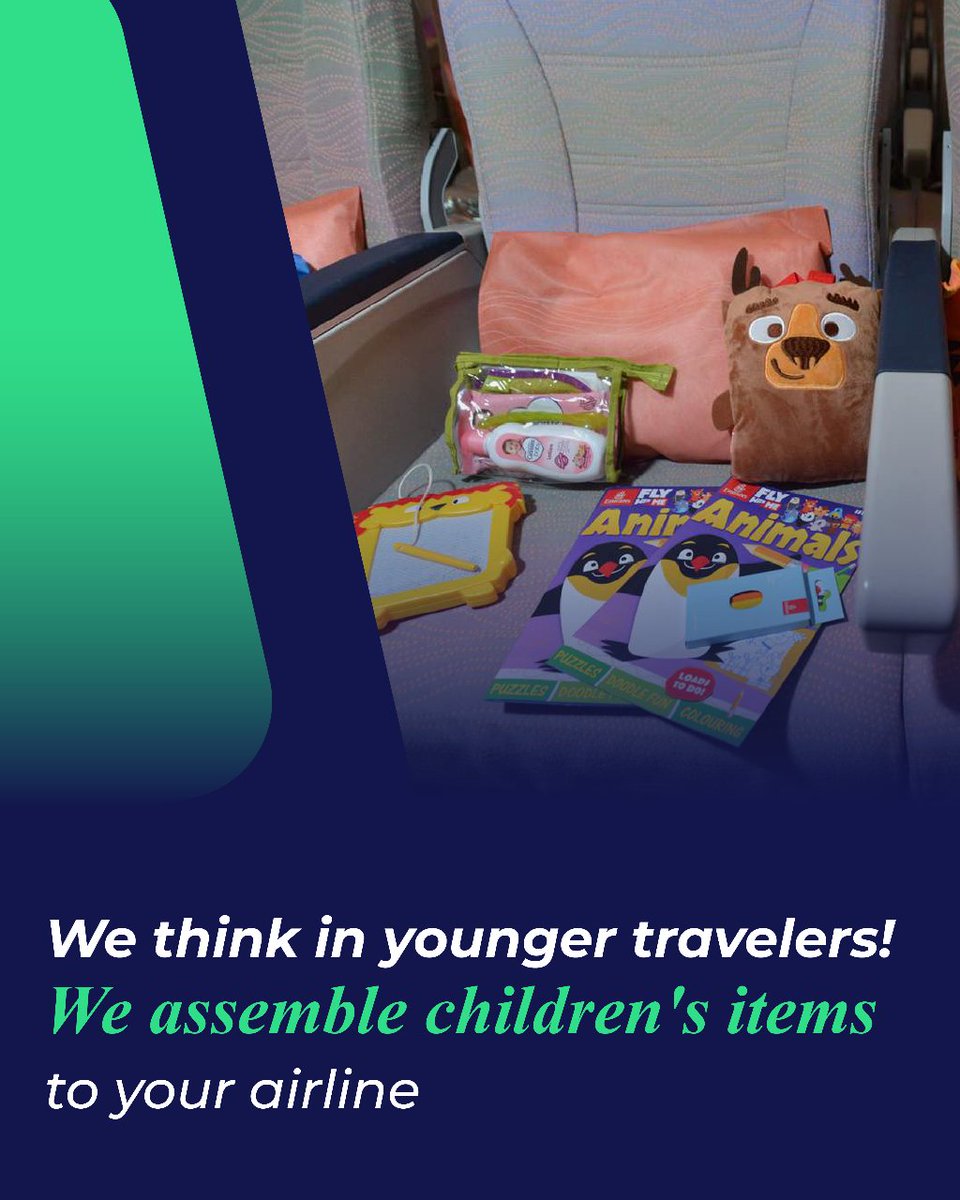 FLM_3pl's tweet image. Don't leave the youngest passengers without fun!

We help you assemble the children’s items and toys for your airline. Know all the details about #kitting service here flm3pl.com
.
#KittingSolutions #ThirdPartyLogistics
