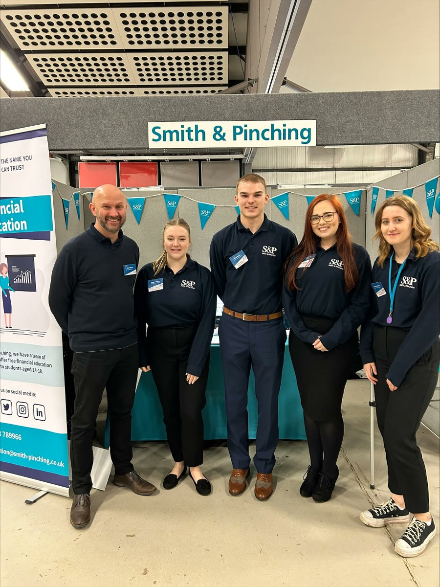Some of the team have spent the past 2 days at The Norfolk &amp; Suffolk Careers and Skills festival talking to students about starting a career in financial services. 

It was great chatting to so many young people and hearing about their goals for the future.
