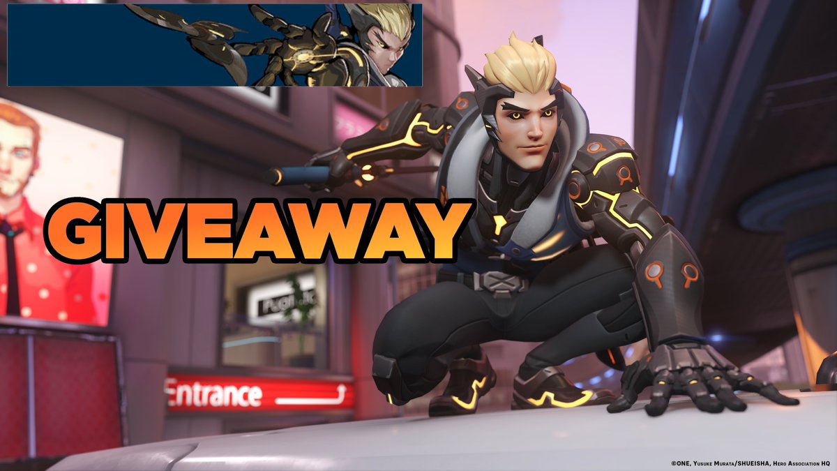 GetQuakedOn's tweet image. 🎁GIVEAWAY🎁
Overwatch 2 x One-Punch Man 
Genos - Genji Legendary Bundle

All you have to do is: 
🤺Follow @GetQuakedOn
🤺Like This Post &amp;amp; Retweet ❤♻
🤺Tag 1 Person In The Comments

~Codes are provided by Blizzard Entertainment
