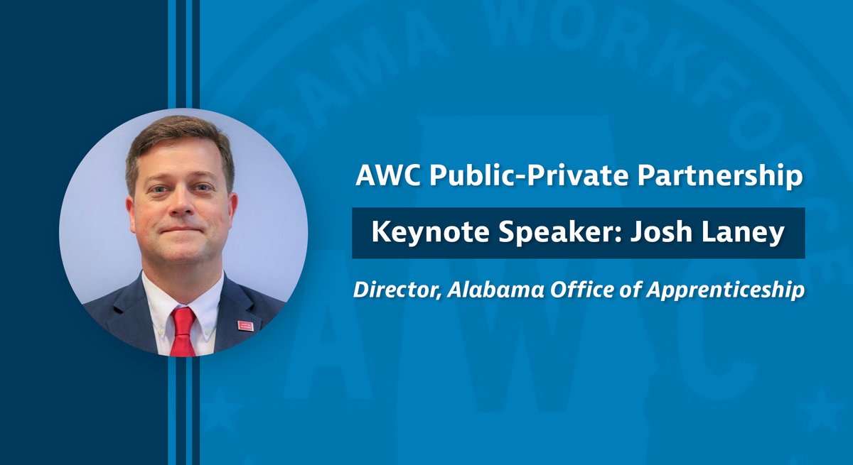ALPowerFdn's tweet photo. On behalf of the AWC-PPPC Nonprofit Cohort, we would like to thank @LaneyWorks, Director of @AOA_Works, for speaking at our most recent meeting on how to build up our state's next generation and prepare them to enter the workforce of tomorrow.
#PowerofGood #AlabamaWorkforce https://t.co/kizvyINmdx