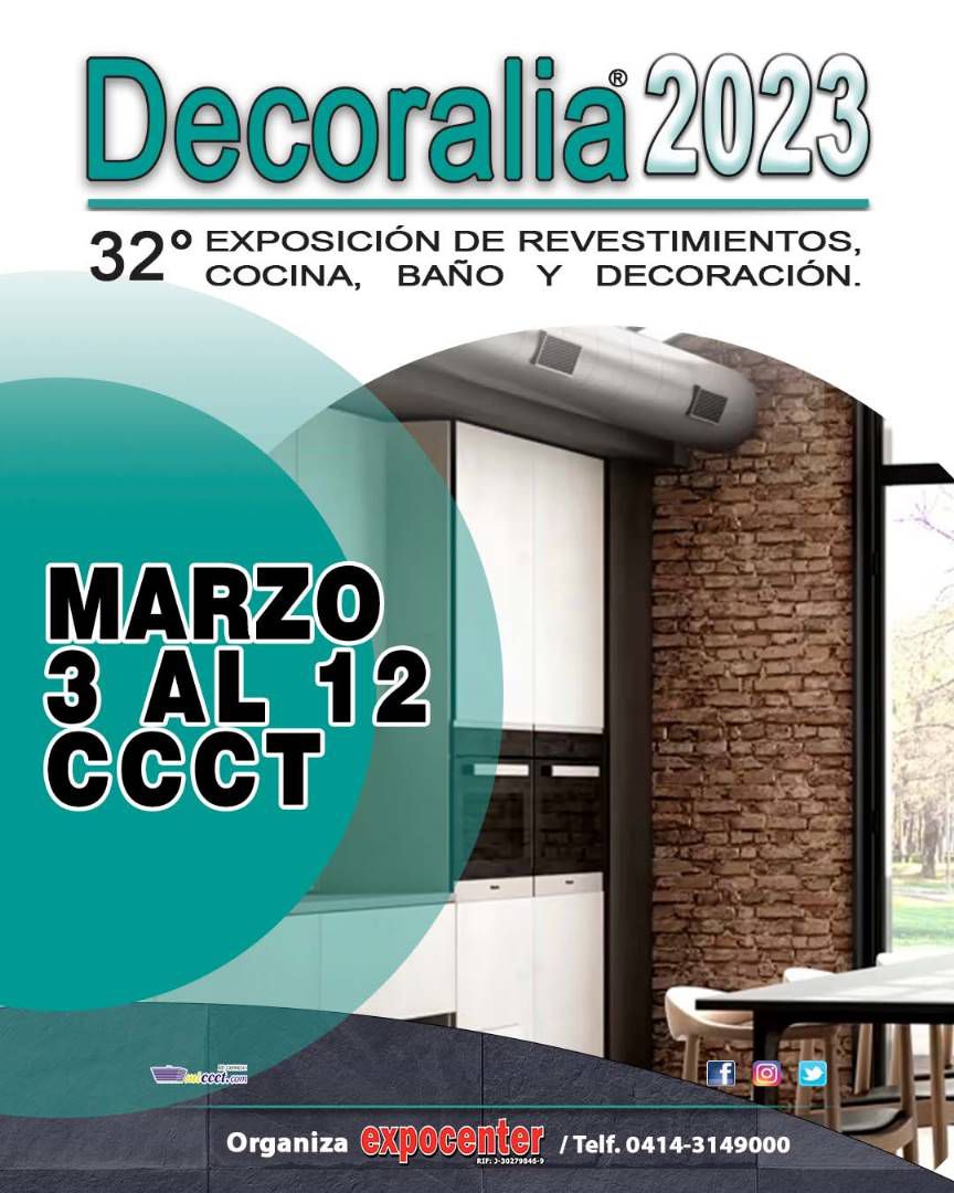 entrerayas's tweet image. Hoy jueves 9 de marzo, estaremos en la exposición Decoralia 2023, de 2 pm a 7 pm. En el CCCT, nivel C2. ¡Te esperamos!

@OrgExpocenter