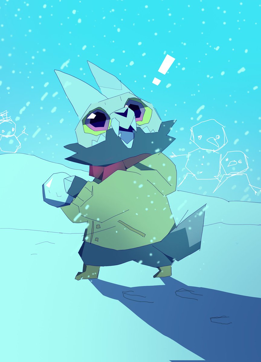 pointlessjey's tweet image. It snowed where I live yesterday ⛄️
#TheOwlHouse #theowlhousefanart