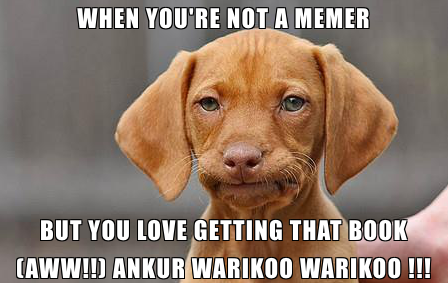 skr_Indra's tweet photo. @warikoo My first ever meme... @warikoo https://t.co/iXnbS693rp
